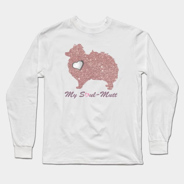 American Eskimo Dog Long Sleeve T-Shirt by Pam069